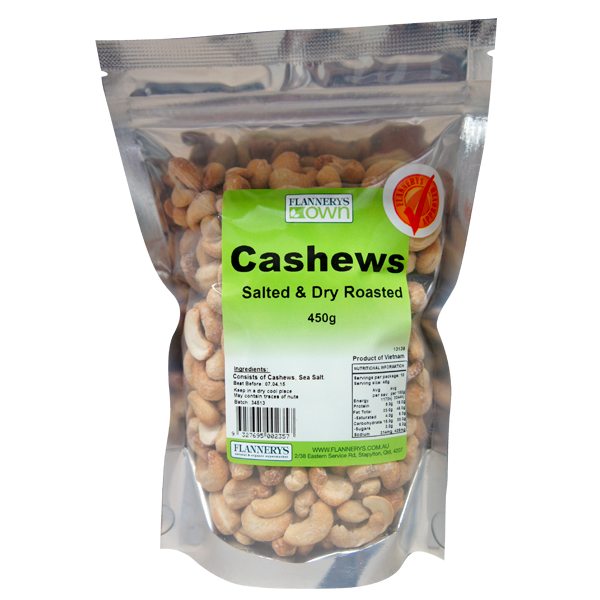 Dry Roasted & Salted Cashews