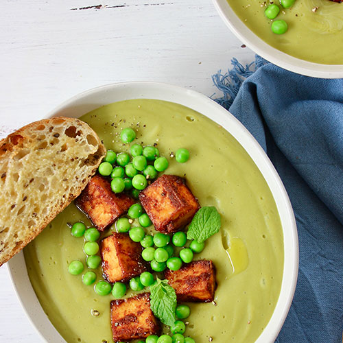 Vegan Pea and ‘Ham’ Soup